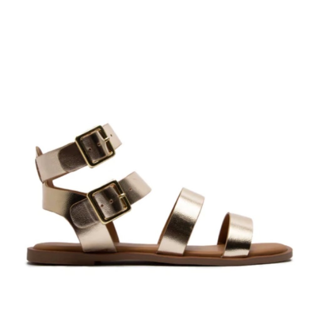 !! NEW !! Strappy Gladiator Sandals in Camel - Picture 10 of 12